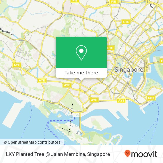 LKY Planted Tree @ Jalan Membina map