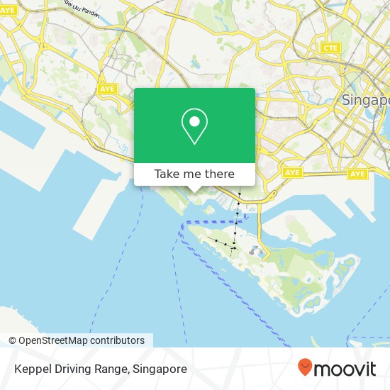 Keppel Driving Range地图