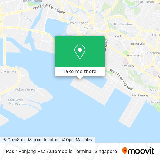 Pasir Panjang Psa Automobile Terminal map