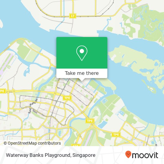 Waterway Banks Playground map