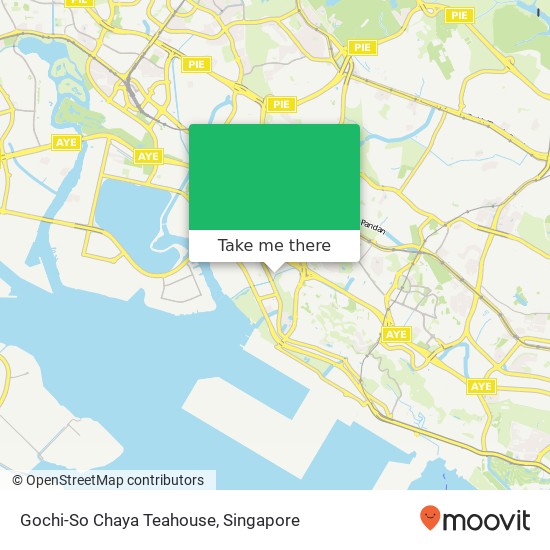 Gochi-So Chaya Teahouse map