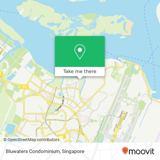 Bluwaters Condominium map