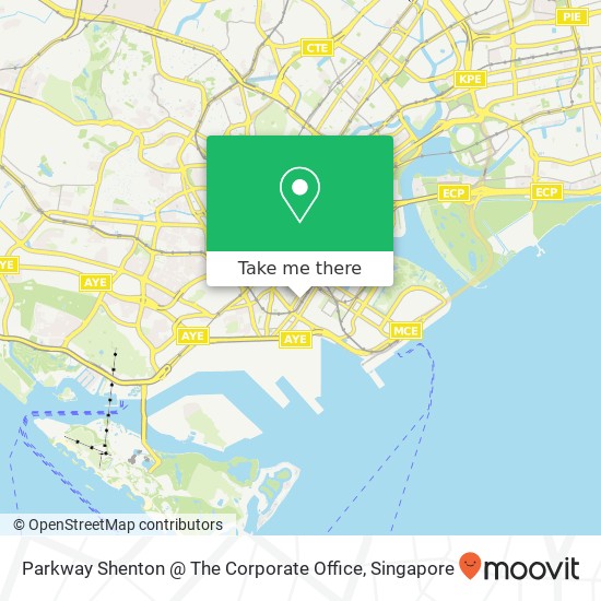 Parkway Shenton @ The Corporate Office map