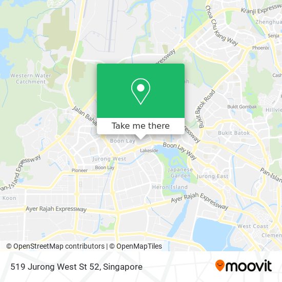 519 Jurong West St 52 map