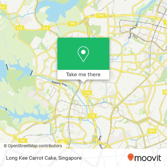 Long Kee Carrot Cake map