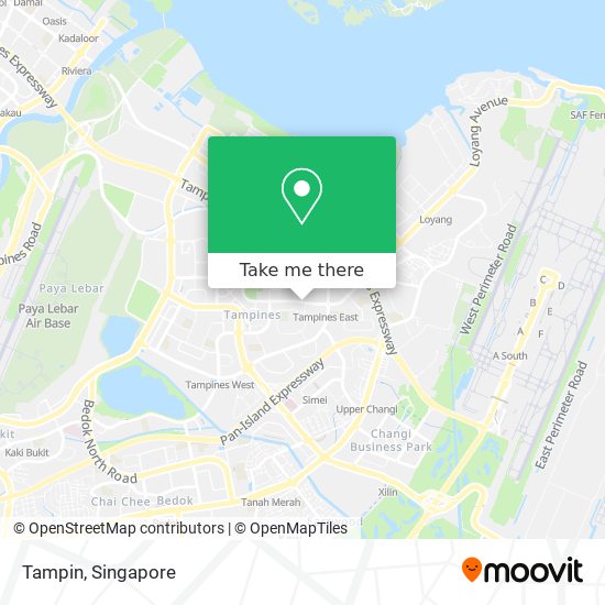 Tampin map