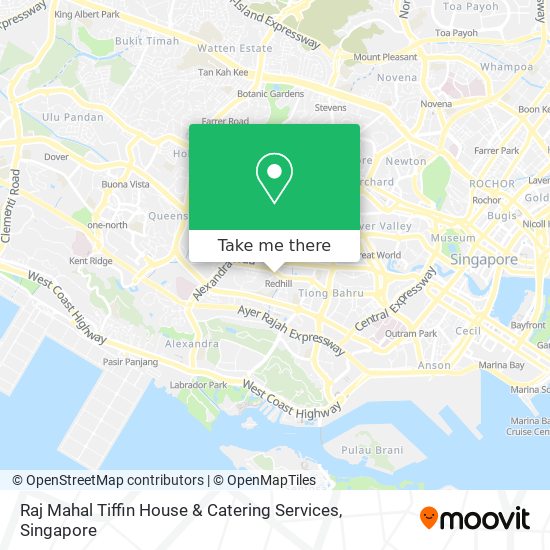 Raj Mahal Tiffin House & Catering Services map