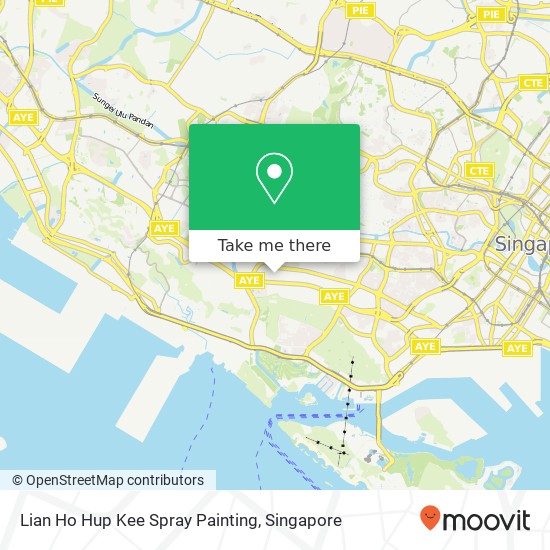 Lian Ho Hup Kee Spray Painting map