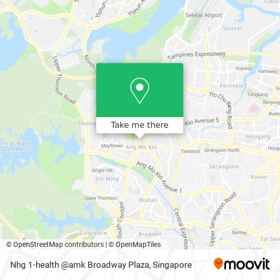 Nhg 1-health @amk Broadway Plaza map