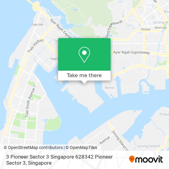 3 Pioneer Sector 3 Singapore 628342 Pioneer Sector 3地图