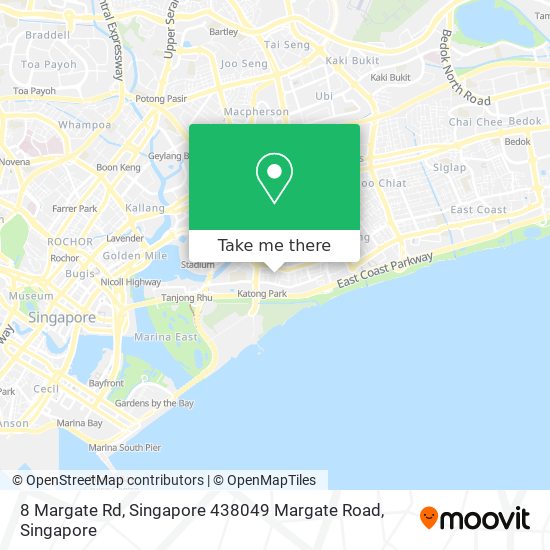 8 Margate Rd, Singapore 438049 Margate Road地图