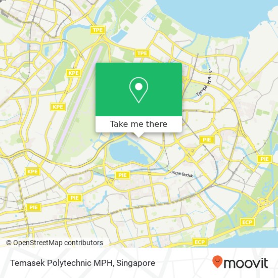 Temasek Polytechnic MPH map