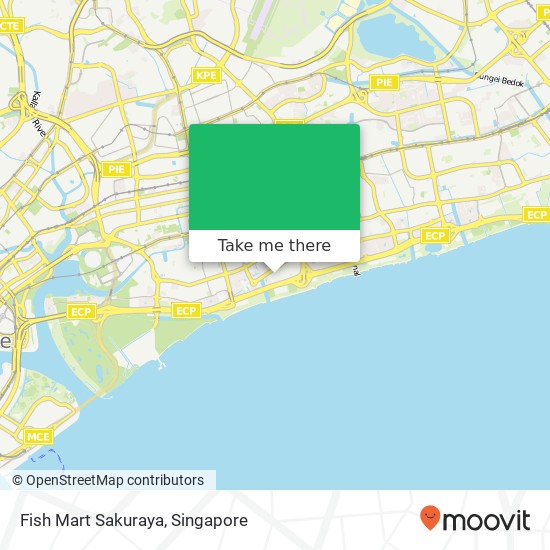 Fish Mart Sakuraya map
