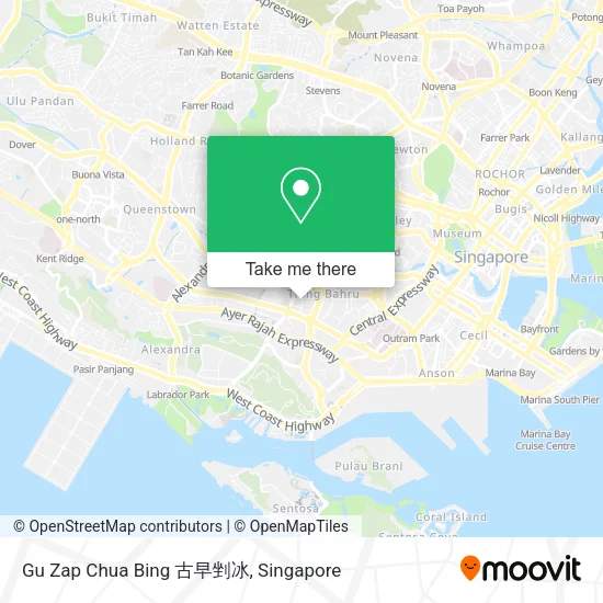 Gu Zap Chua Bing 古早剉冰地图