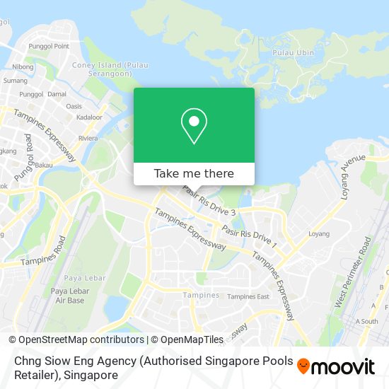 Chng Siow Eng Agency (Authorised Singapore Pools Retailer) map
