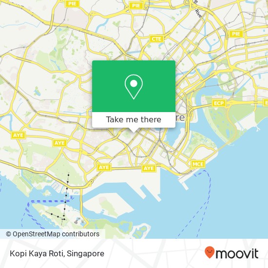 Kopi Kaya Roti map