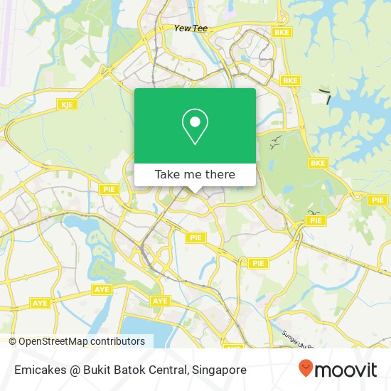 Emicakes @ Bukit Batok Central地图