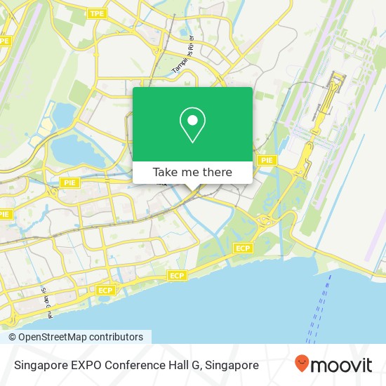Singapore EXPO Conference Hall G map
