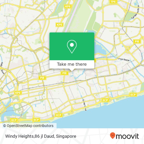 Windy Heights,86 jl Daud地图