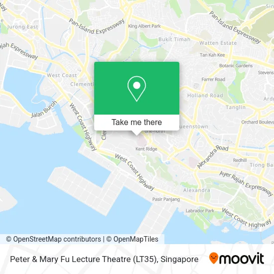 Peter & Mary Fu Lecture Theatre (LT35)地图