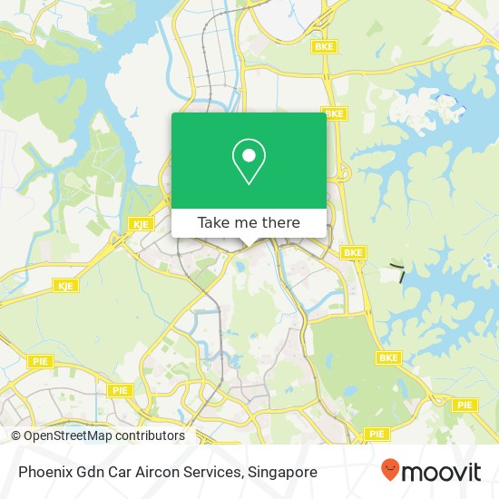 Phoenix Gdn Car Aircon Services map