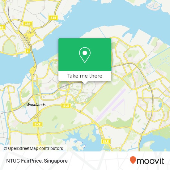 NTUC FairPrice map