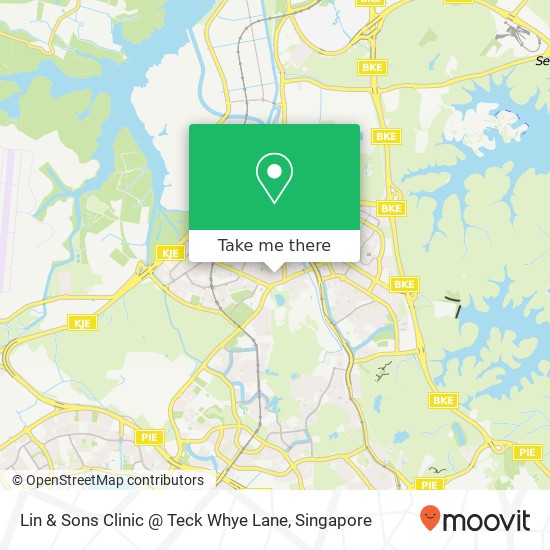 Lin & Sons Clinic @ Teck Whye Lane map