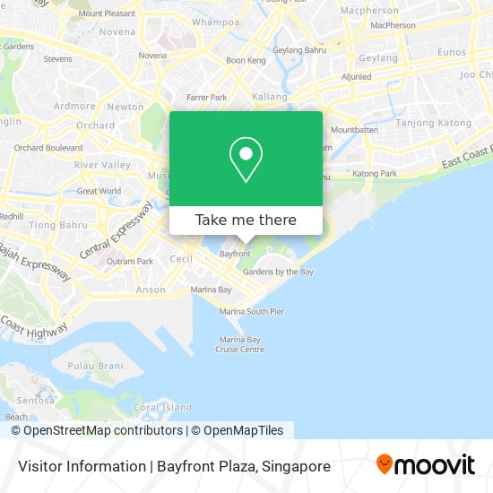 Visitor Information | Bayfront Plaza地图