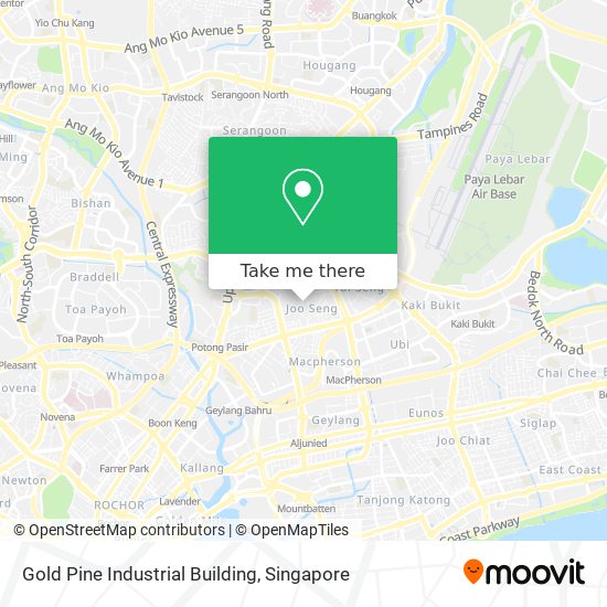 Gold Pine Industrial Building map