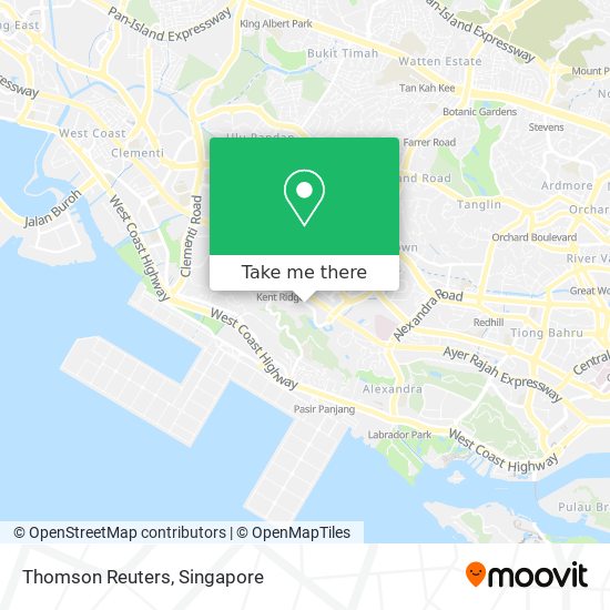 Thomson Reuters地图