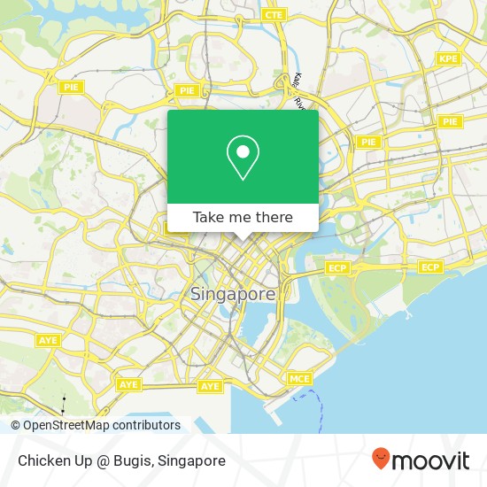 Chicken Up @ Bugis map