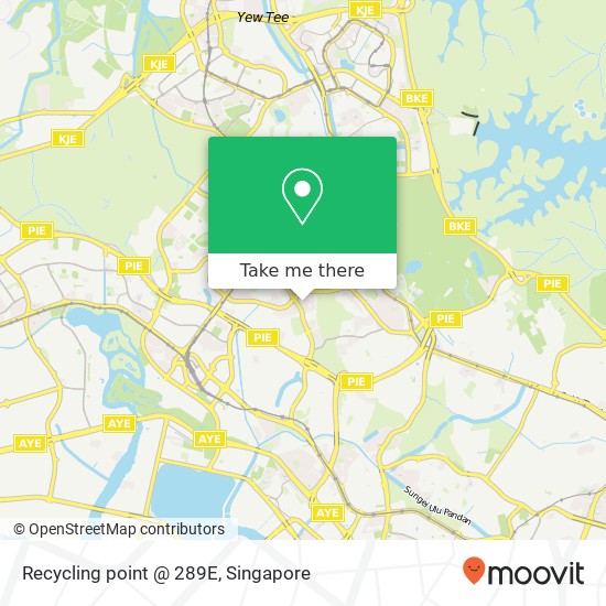 Recycling point @ 289E map