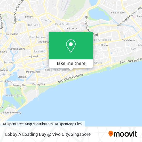 Lobby A Loading Bay @ Vivo City map