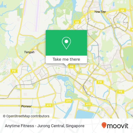 Anytime Fitness - Jurong Central地图