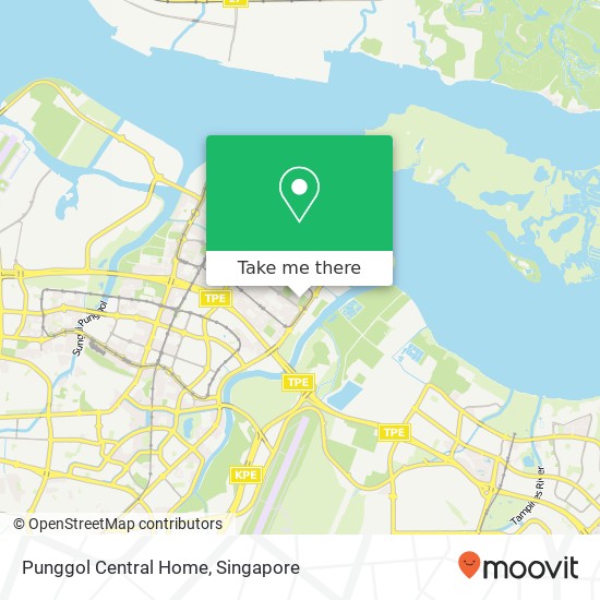 Punggol Central Home map