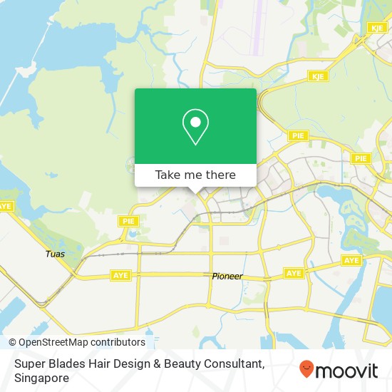Super Blades Hair Design & Beauty Consultant map