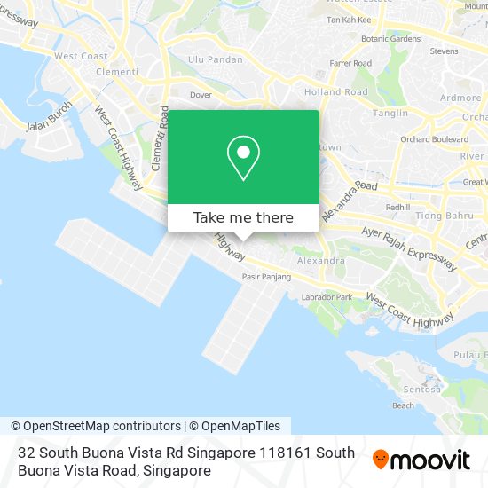 32 South Buona Vista Rd Singapore 118161 South Buona Vista Road地图