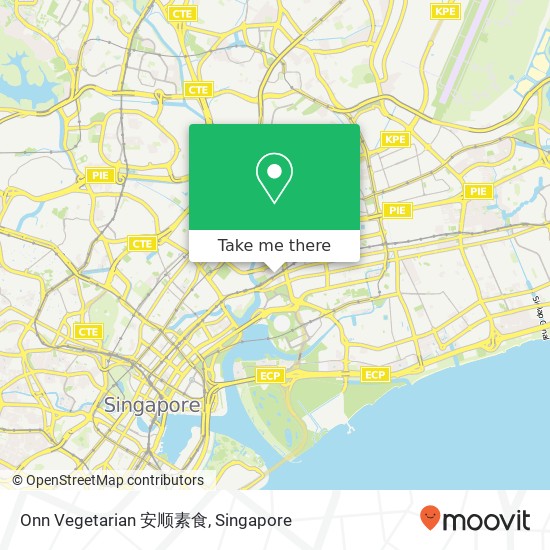 Onn Vegetarian 安顺素食 map