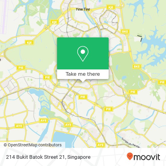 214 Bukit Batok Street 21地图