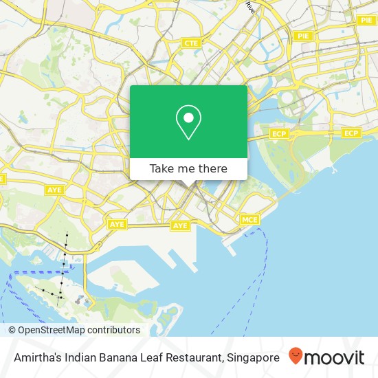 Amirtha's Indian Banana Leaf Restaurant地图