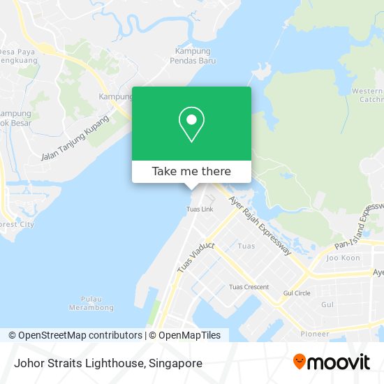 Johor Straits Lighthouse地图