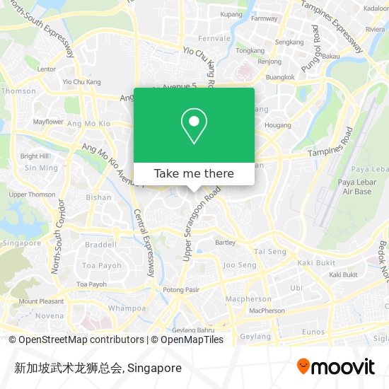 新加坡武术龙狮总会地图