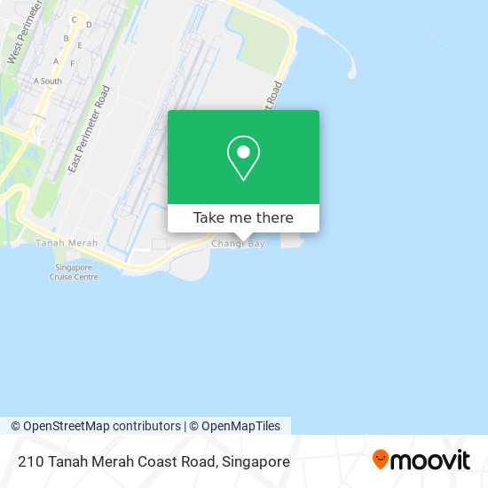 210 Tanah Merah Coast Road map