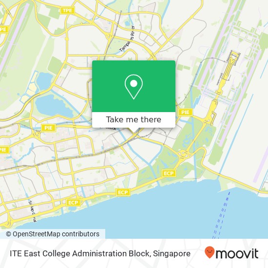 ITE East College Administration Block map