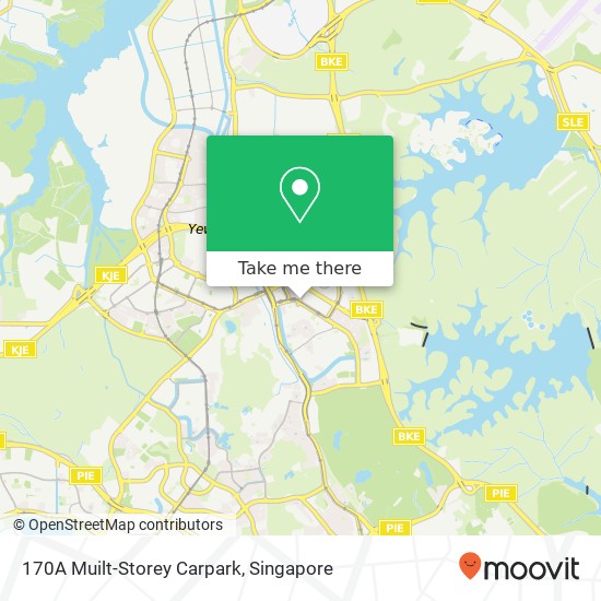 170A Muilt-Storey Carpark map