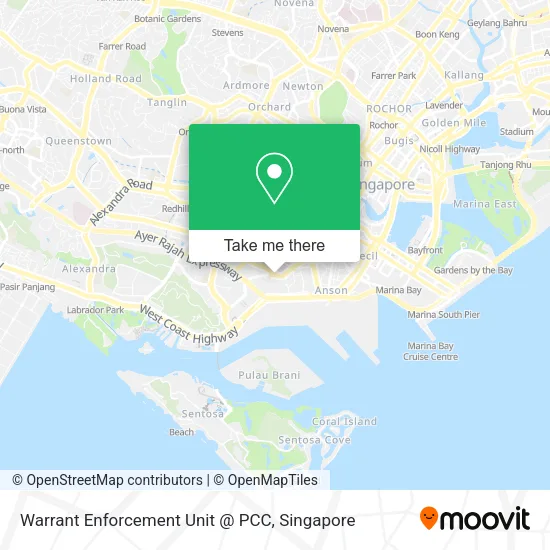 Warrant Enforcement Unit @ PCC地图
