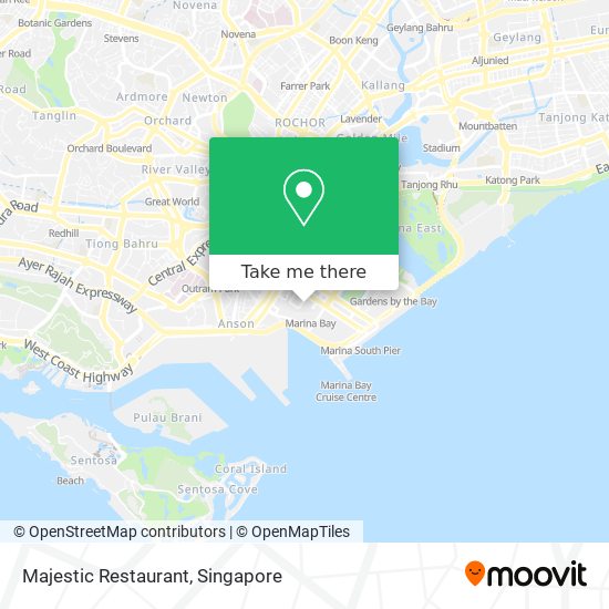 Majestic Restaurant map