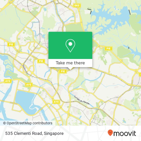 535 Clementi Road map