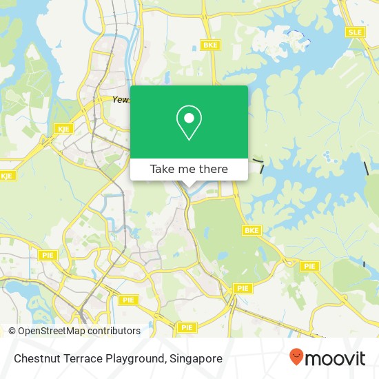 Chestnut Terrace Playground map