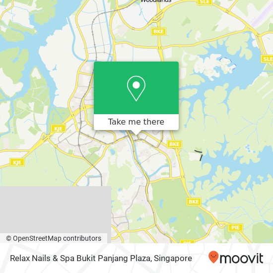 Relax Nails & Spa  Bukit Panjang Plaza map